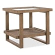 Sonnet Rectangle End Table in Medium Brown Wood by Hooker Furnishings
