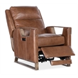 Relic Power Recliner w/Power Headrest in Brown Leather by Hooker Furnishings