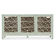 Commerce & Market Trellis Entertainment Credenza in Green Wood by Hooker