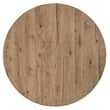 Vineyard Row Round Dining Table in Dark Brown Wood by Hooker Furnishings