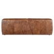 Fleetwood 2-Seat Sofa in Brown Leather by Hooker Furnishings