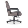 Shadow Executive Swivel Tilt Chair in Brown Leather by Hooker Furnishings