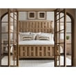 Vineyard Row Queen Panel Bed in Light Natural Wood by Hooker Furnishings