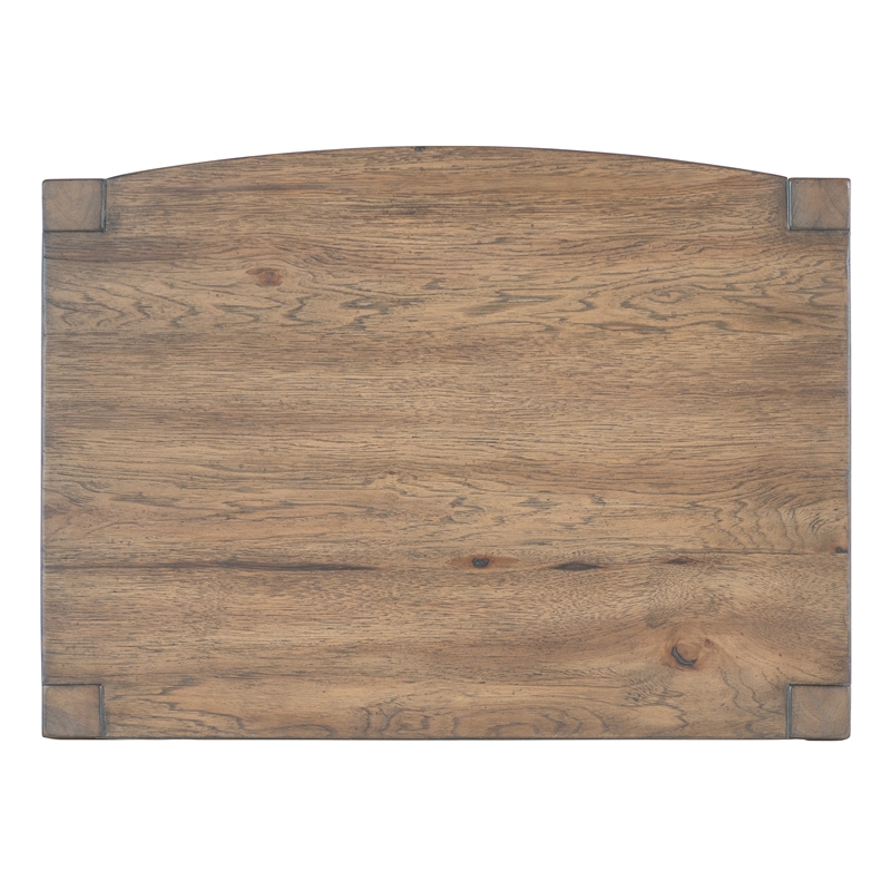 Vineyard Row Two Drawer Nightstand in Light Natural Wood by Hooker Furnishings