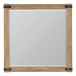 Vineyard Row Square Mirror in Light Natural Wood by Hooker Furnishings
