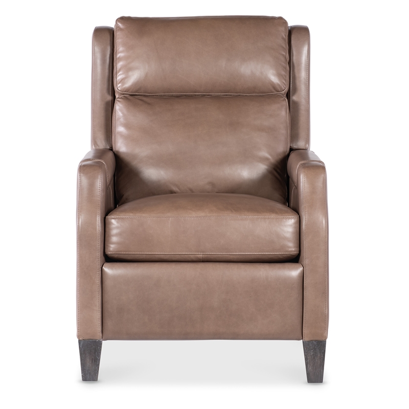 Nelson Power Recliner w/Power Headrest in Brown Leather by Hooker Furnishings