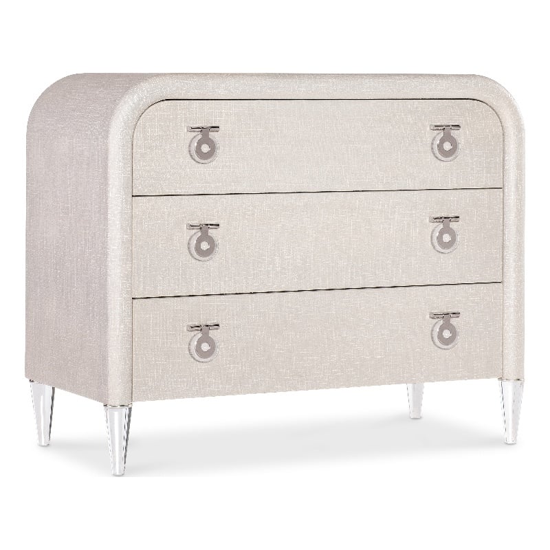 Melange Julip Accent Chest in Cream Colored Wood by Hooker Furnishings