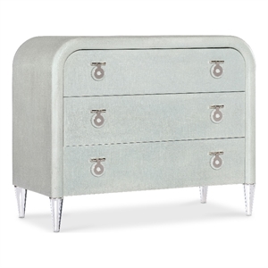 melange julip accent chest in green wood by hooker furnishings