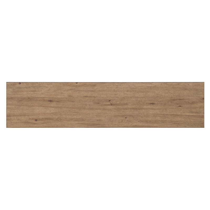 Vineyard Row Console Table in Dark Brown Wood by Hooker Furnishings