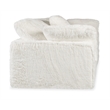 Barefoot Mega Plush 3-Seat Sofa in White Fabric by Hooker Furnishings