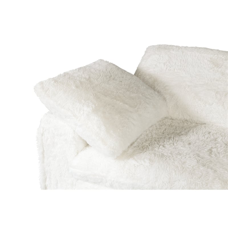 Barefoot 4-Seat Sectional in White Fabric by Hooker Furnishings