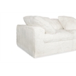 Barefoot 5-Seat Sectional in White Fabric by Hooker Furnishings