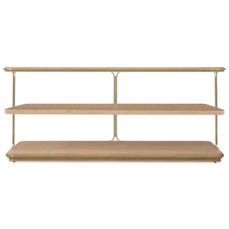 Banyon Bay Console Table in Natural Wood by Hooker Furnishings