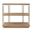 Banyon Bay Open Shelf End Table in Natural Wood by Hooker Furnishings