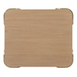 Banyon Bay Open Shelf End Table in Natural Wood by Hooker Furnishings