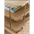 Banyon Bay Open Shelf End Table in Natural Wood by Hooker Furnishings