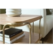 Banyon Bay Open Shelf End Table in Natural Wood by Hooker Furnishings