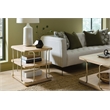 Banyon Bay Open Shelf End Table in Natural Wood by Hooker Furnishings