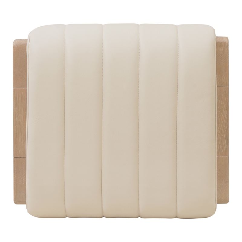 Banyon Bay Counter Stool in Beige Leather by Hooker Furnishings