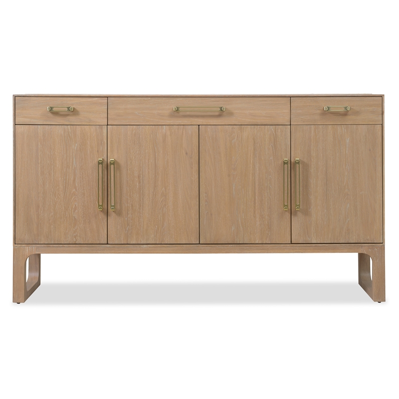 Banyon Bay 4-Door 3-Drawer Buffet in Natural Wood by Hooker Furnishings