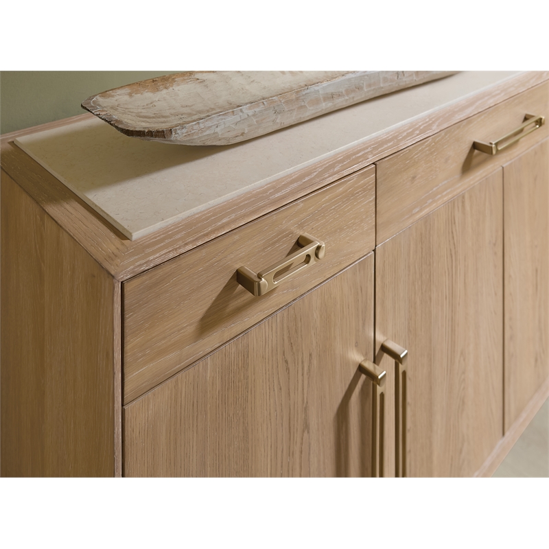Banyon Bay 4-Door 3-Drawer Buffet in Natural Wood by Hooker Furnishings