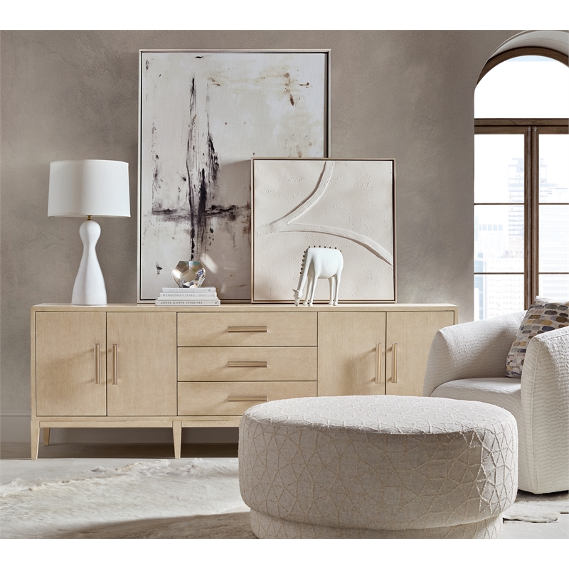 Westwood Credenza in Natural Wood Finish by Hooker Furnishings