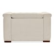 Savion Deux Beige Fabric Power Recliner with Power Headrest by Hooker