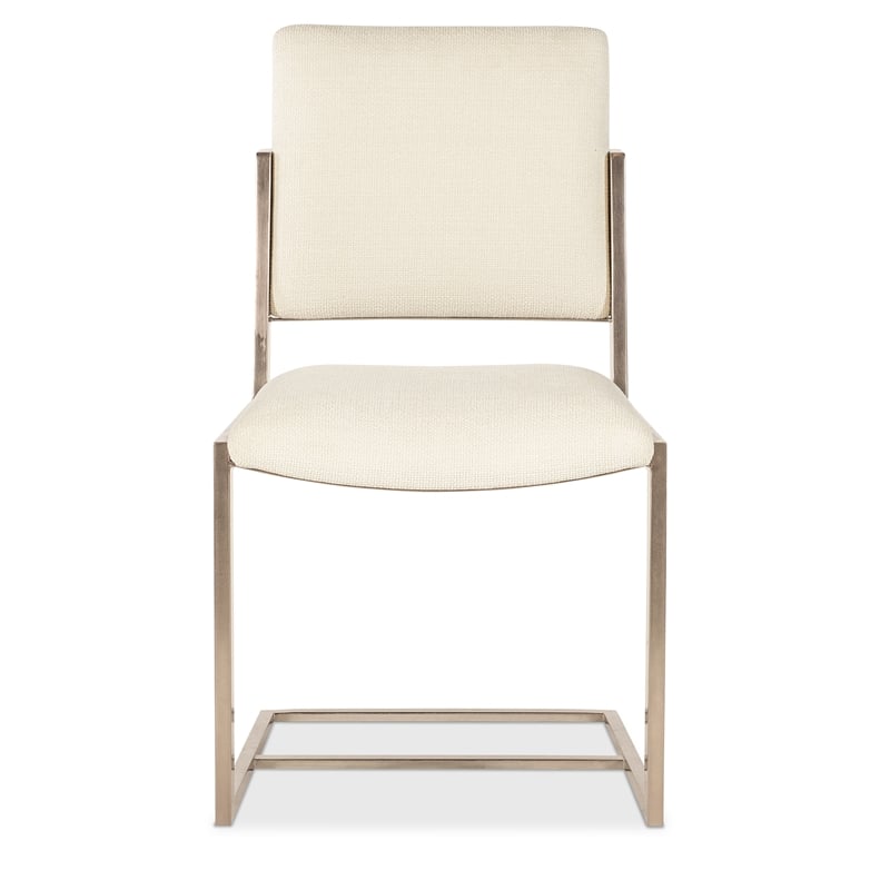 Westwood Metal Chair in Beige Wood Finish by Hooker Furnishings