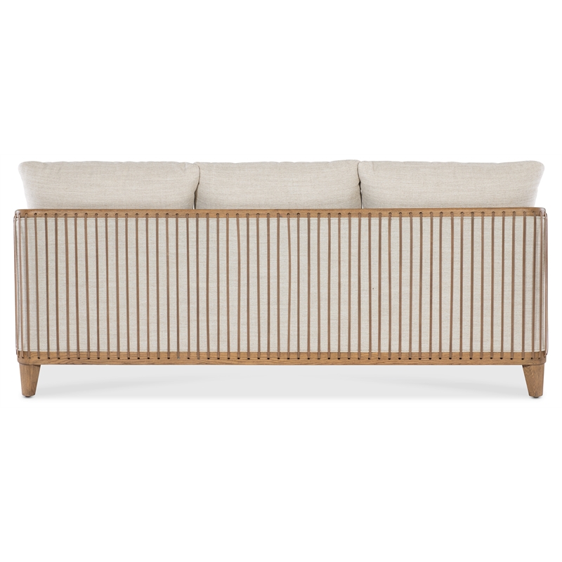 Enveyed Stationary Sofa with Beige Fabric by Hooker Furnishings