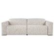 Atlas Power 2 Seat Sofa with Power Headrest with Cream Fabric by Hooker