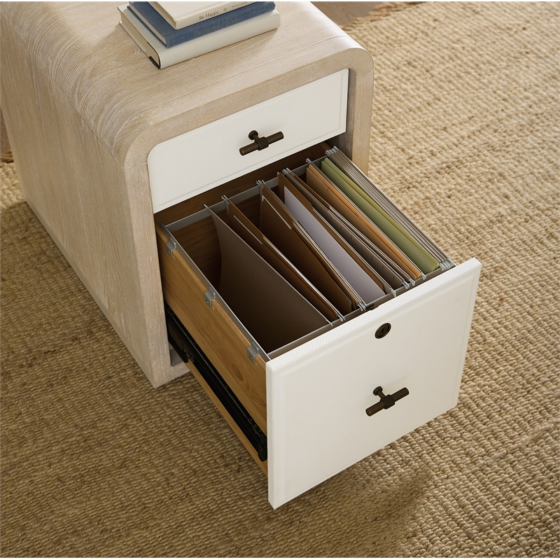 Brixton Mobile File in Natural Wood Finish by Hooker Furnishings