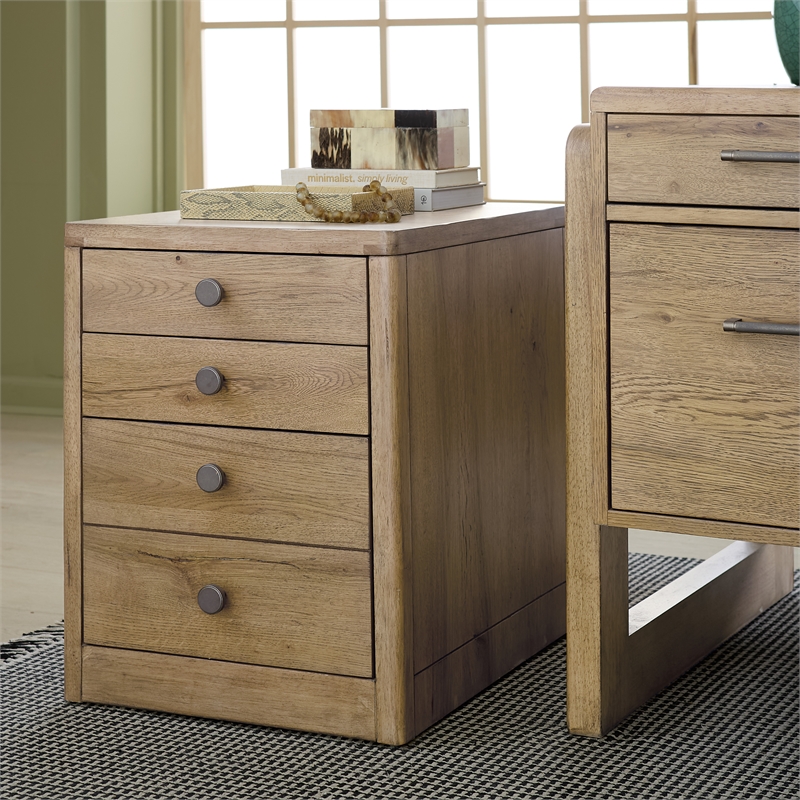 Kalamazoo Mobile File in Natural Wood Finish by Hooker Furnishings