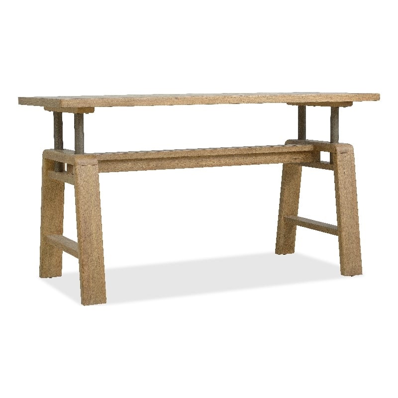 Kalamazoo Table Desk with Natural Wood Finish by Hooker Furnishings