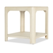 Archives Raffia End Table with Cream Raffia Wood by Hooker Furnishings