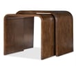 Archives Nesting Tables in Natural Wood Finish Ash Burl Veneers by Hooker