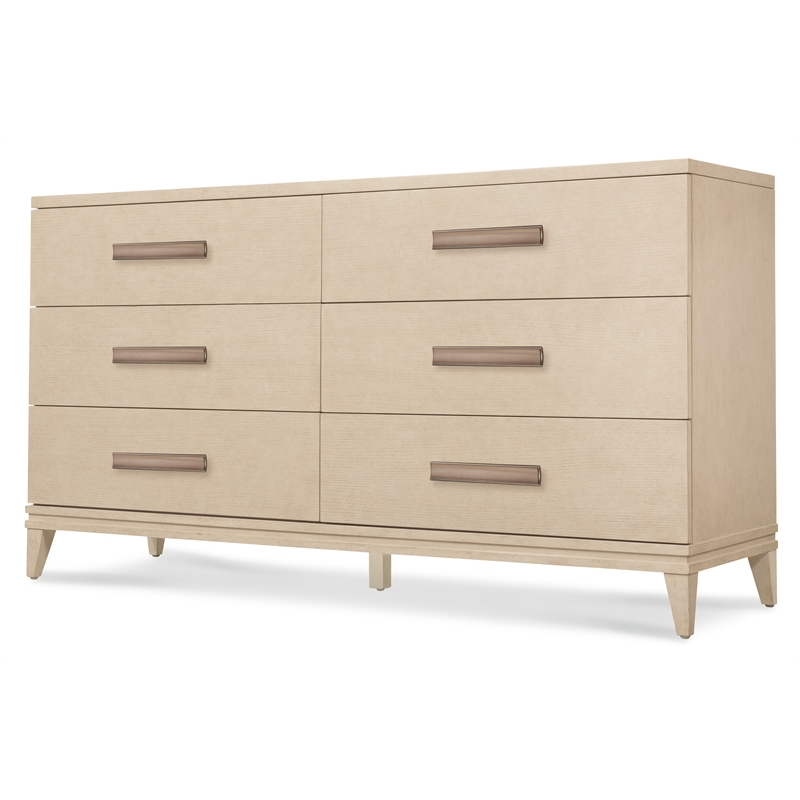 Westwood Six-Drawer Dresser in Natural Wood Finish by Hooker Furnishings