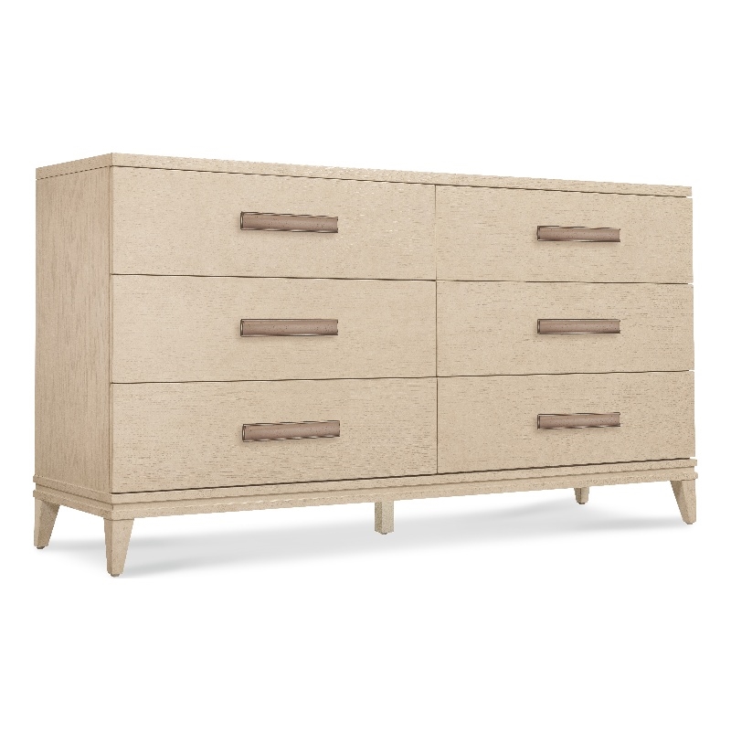 Westwood Six-Drawer Dresser in Natural Wood Finish by Hooker Furnishings