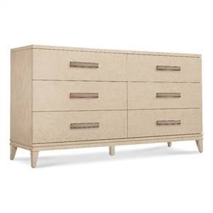 Westwood Six-Drawer Dresser in Natural Wood Finish by Hooker Furnishings