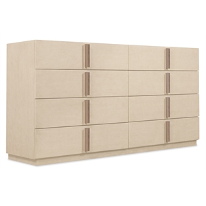Westwood Eight-Drawer Dresser in Natural Wood Finish by Hooker Furnishings