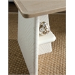 Commerce and Market Effie Writing Table in Cream Wood Finish by Hooker