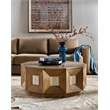 Commerce and Market Haven Cocktail Table in Natural Wood Finish by Hooker