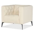 Nicolla Stationary Chair with Beige Fabric by Hooker Furnishings