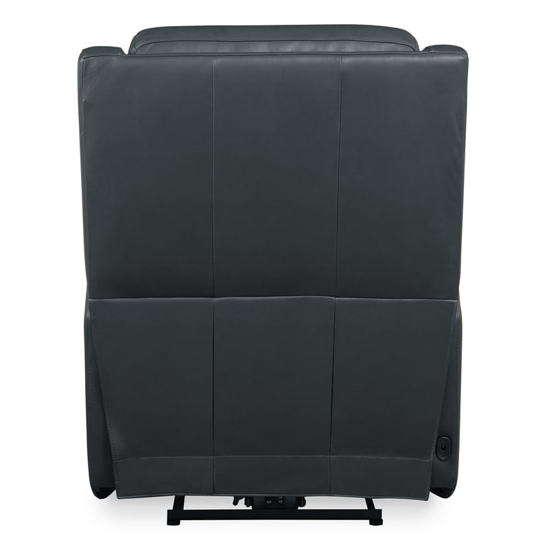 Nelson Blue Leater Zero Gravity Power Recliner with Power Headrest and Lumbar