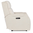 Nelson Cream Fabric Zero Gravity Power Recliner with Power Headrest and Lumbar