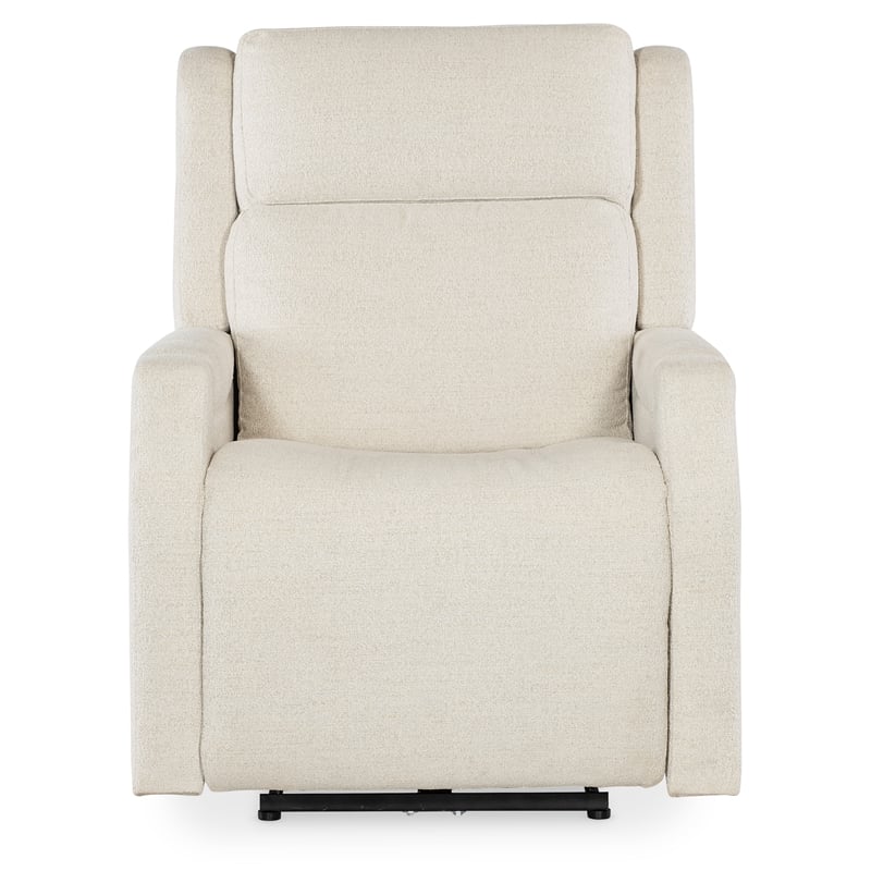 Nelson Cream Fabric Zero Gravity Power Recliner with Power Headrest and Lumbar