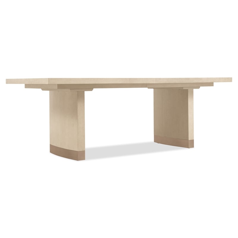 Westwood Rectangle Dining Table with Two 20-inch Leaves in Natural Wood Finish