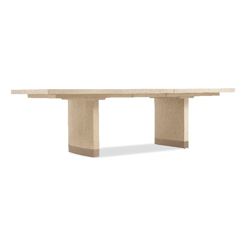 Westwood Rectangle Dining Table with Two 20-inch Leaves in Natural Wood Finish
