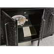 Melange Midnight Credenza in Black Wood Finish by Hooker Furniture