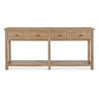 Driftwood 4-Drawer Sideboard in Light Brown Wood by Hooker Furniture