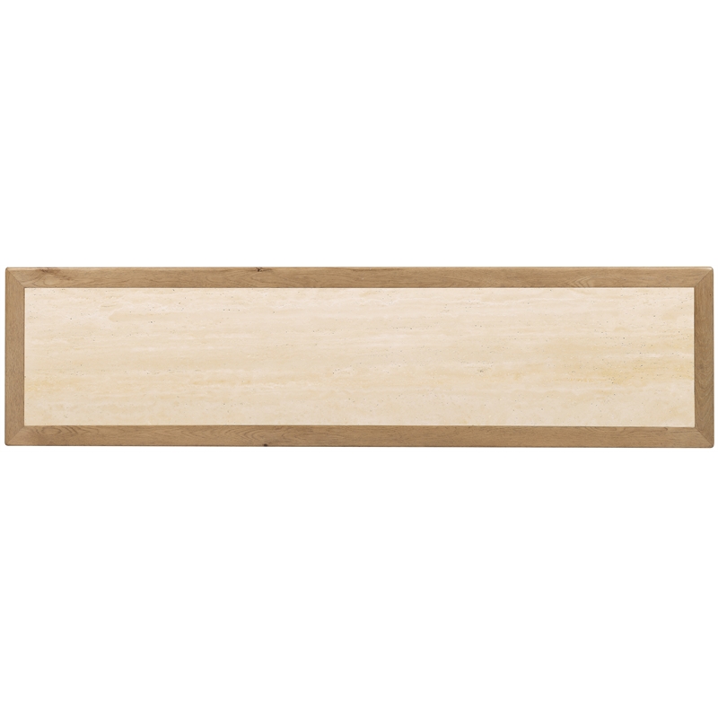 Driftwood 4-Door 4-Drawer Buffet in Light Brown Wood by Hooker Furniture